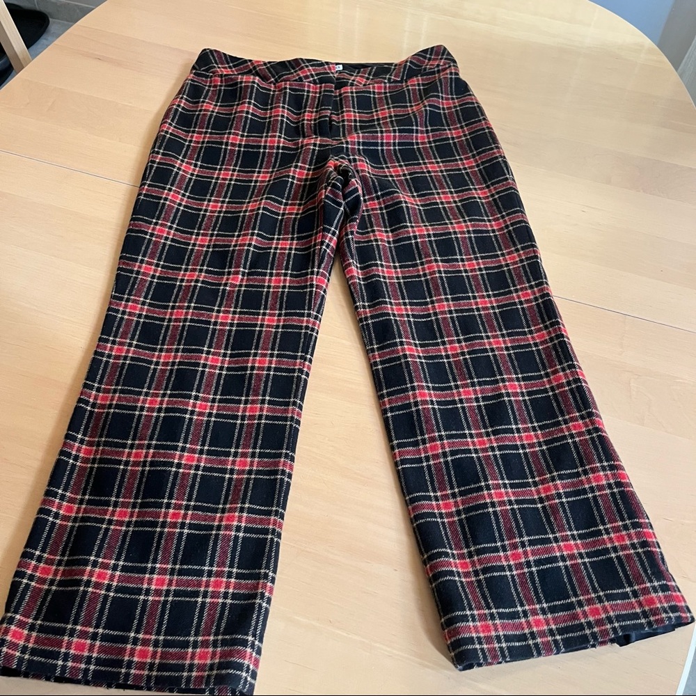 EUC Tommy Hilfiger plaid tartan wool trousers checker pants